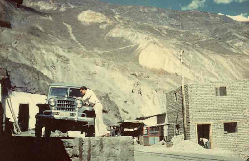 Peter Bock-Schroeder in Bolivia