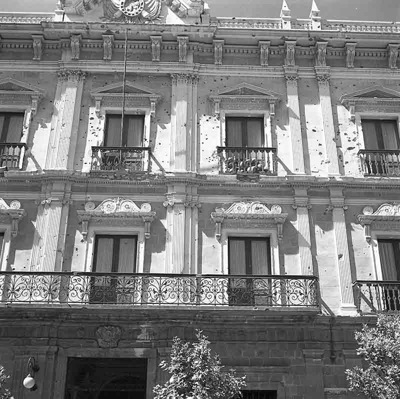 The presidential palace in La Paz