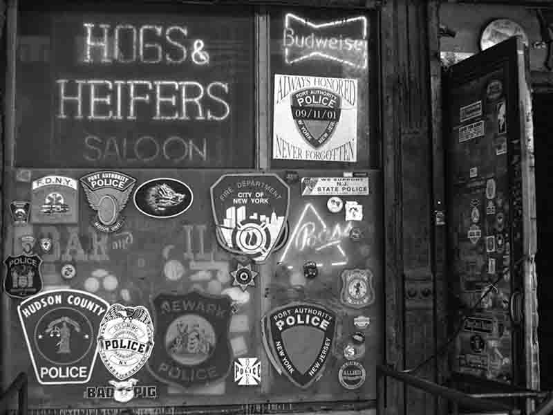 Legendary Hogs and Heifers bar in New York's meatpacking district