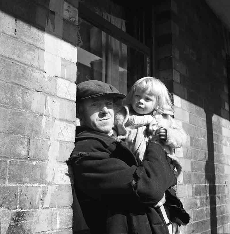 Dublin Resident with his child