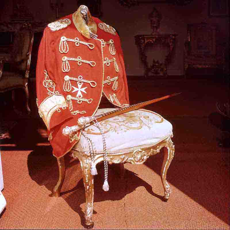 Uniform of Kaiser Wilhelm II in House Doorn